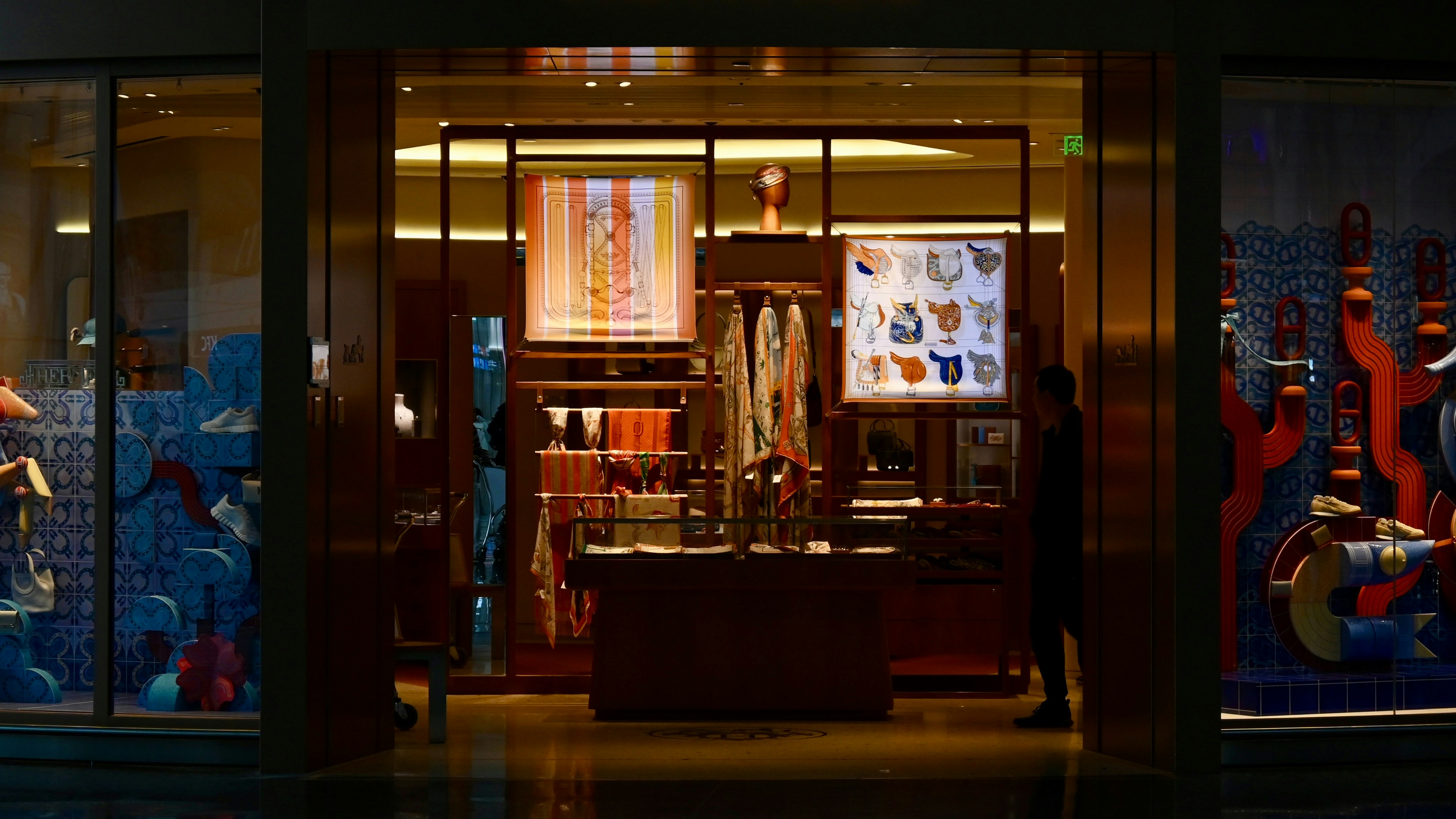 High-end retail storefront